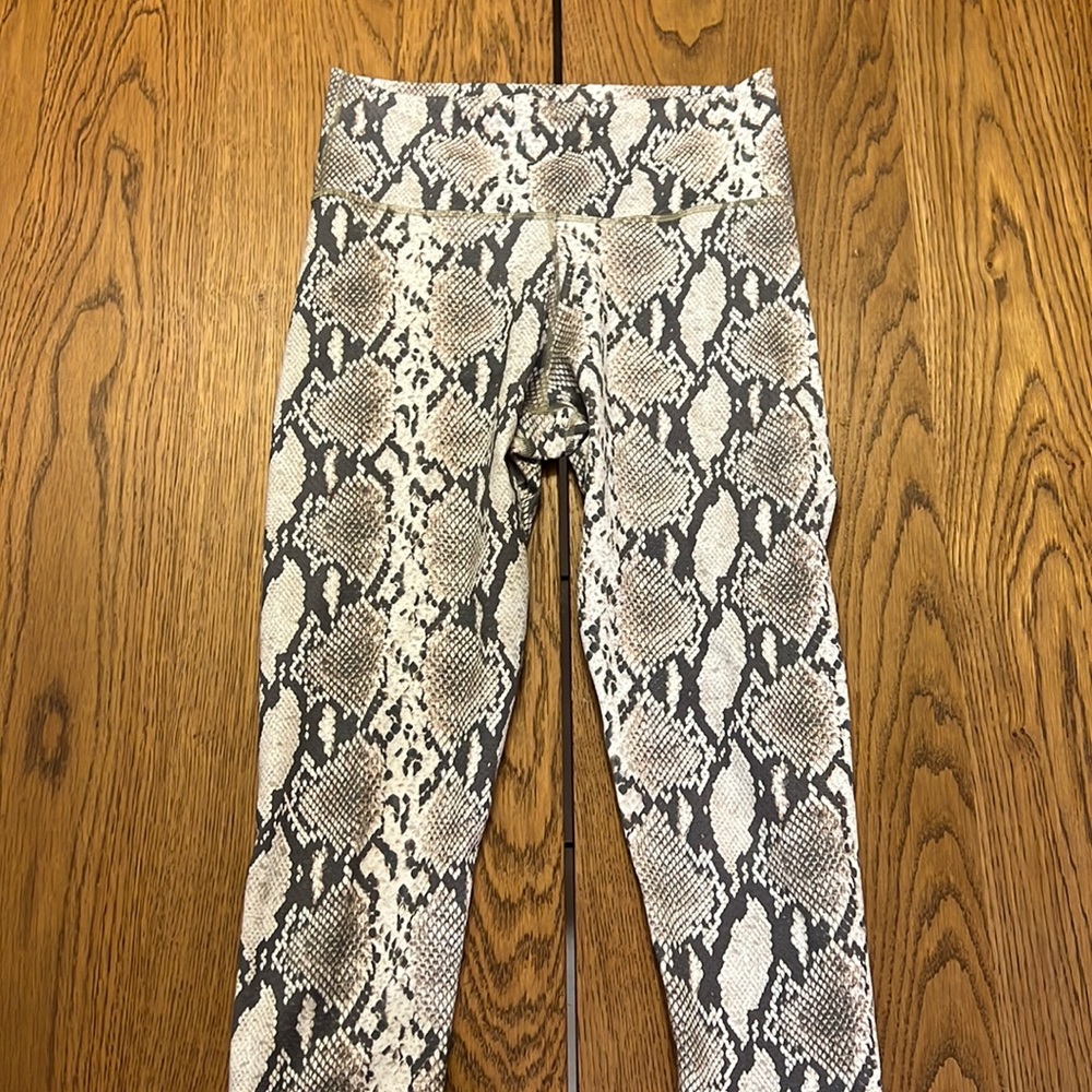 TNA snake print leggings